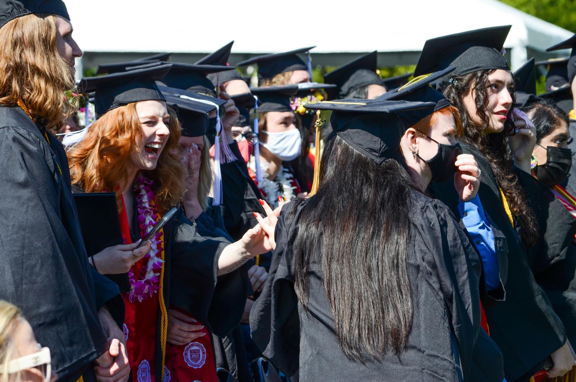 Commencement Candid, May 2022