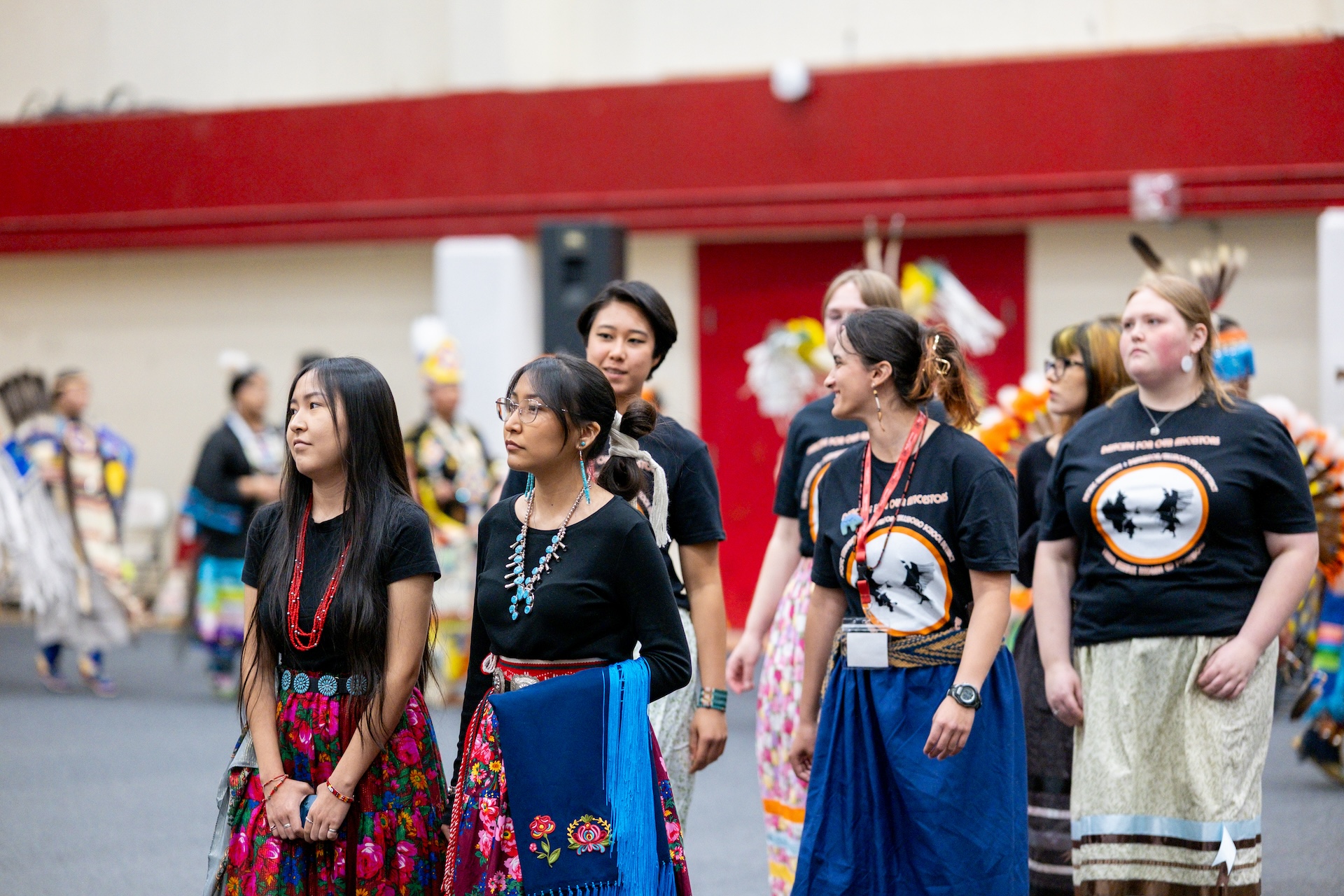 performers at Pacific University powwow