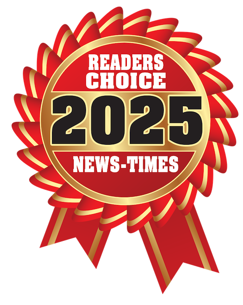 Readers Choice Badge 2025 from News-Times