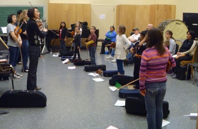 Teaching at string project