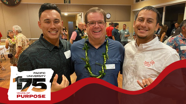 Group of alumni at last year's 'Oahu reception