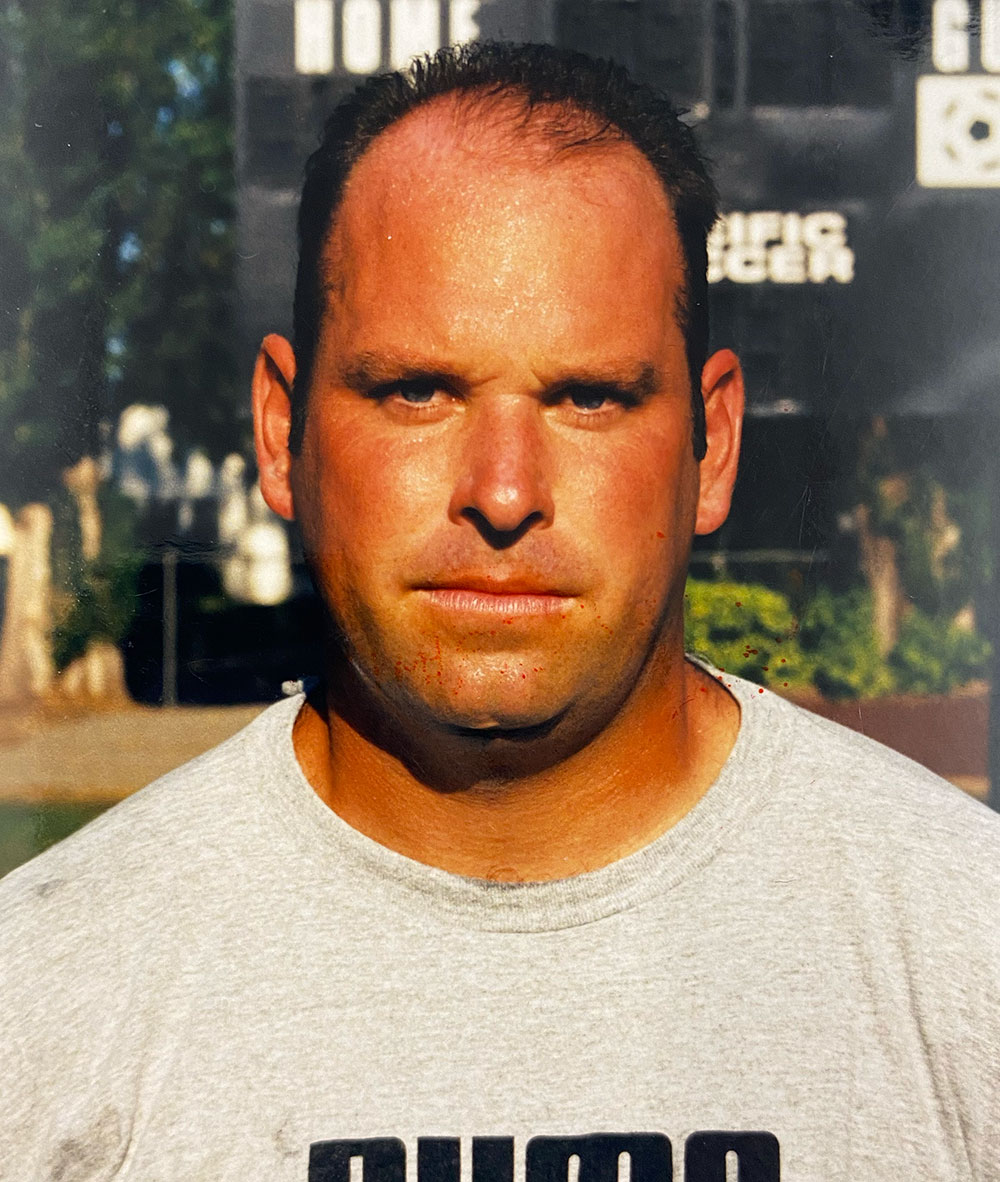 1998 Men's Soccer Head Coach Jeff Enquist '98