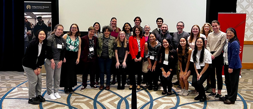 Pacific's Murdock Conference Participants With President Jenny Coyle