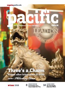 Cover of Winter 2018 Pacific magazine