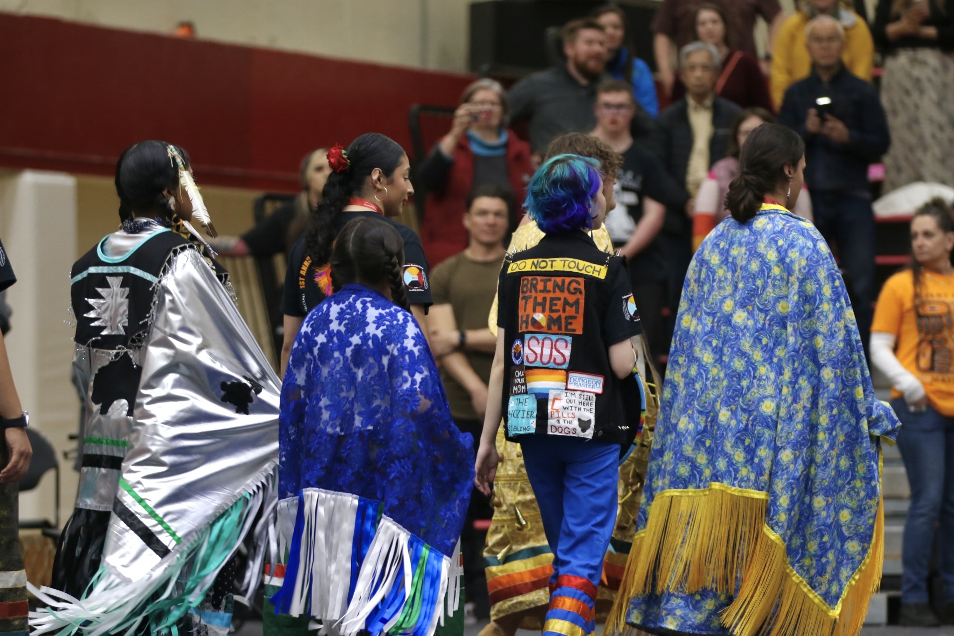 Students and community members gather at the Reconciliation Powwow hosted on Pacific's campus.