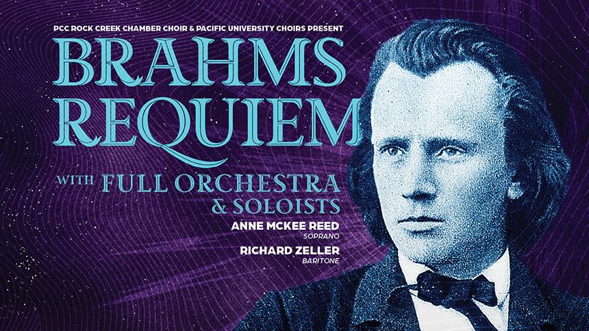 Poster for Brahms Requiem