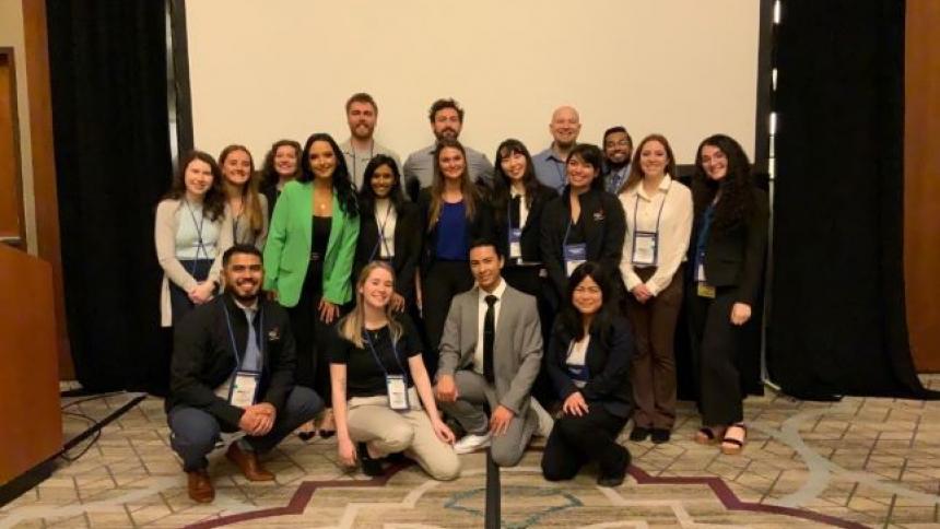 School of Pharmacy students at APhA annual meeting