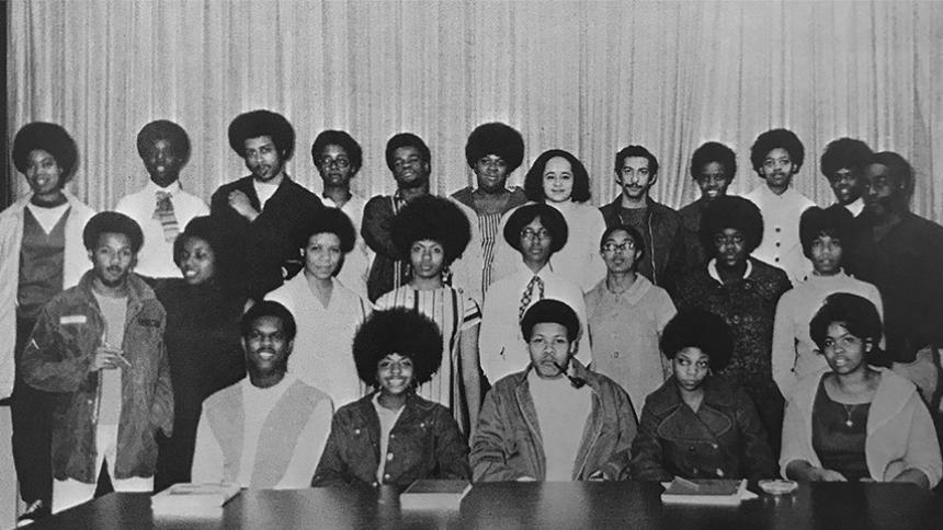 Members of the BSU in 1969