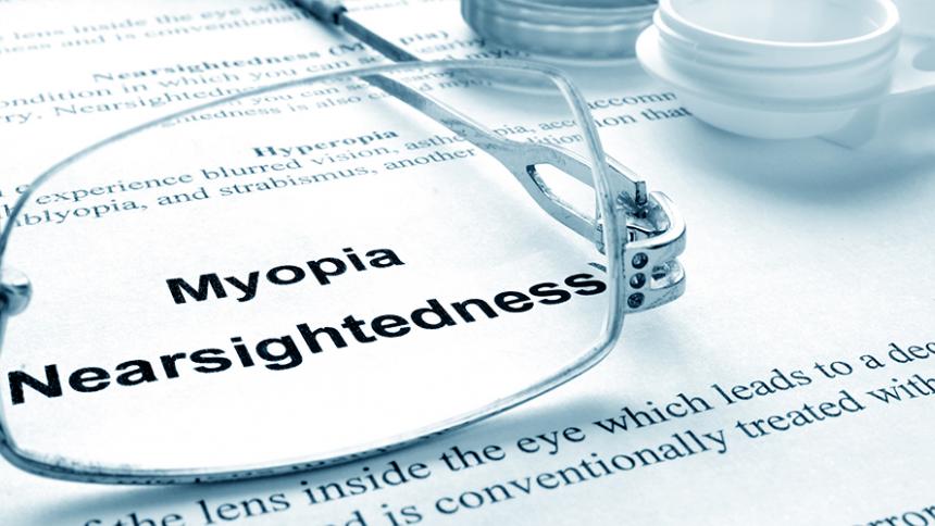 Definition of Myopia Nearsightedness