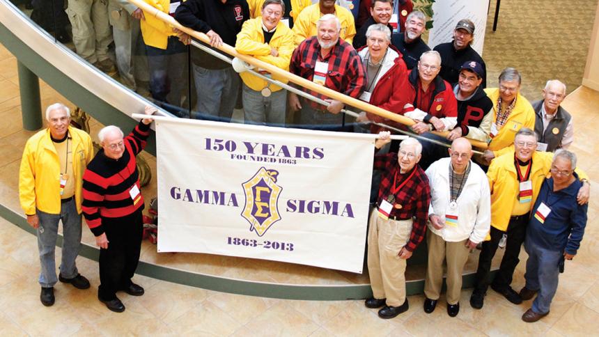 Gamma Sigma Group gathered in 2013
