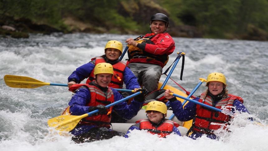 Whitewater Rafting on Clackamas River