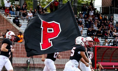 Pacific Football Team Takes The Field Prior To The 2024 Home Opener