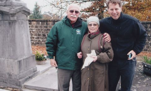 Calvin Van Pelt pictured with his family