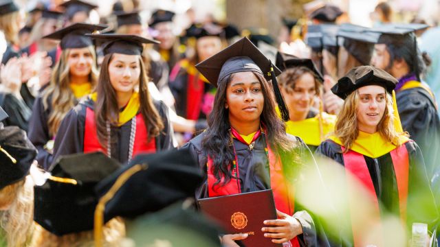 Pacific University students earn graduate degrees at August Commencement