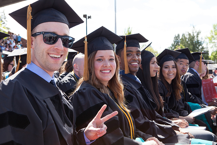 Graduate students earn degrees